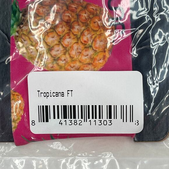 Junk Brands Flex Tie Headband O/S New $18 Tropicana Pink Lightweight Wicking - Picture 5 of 5